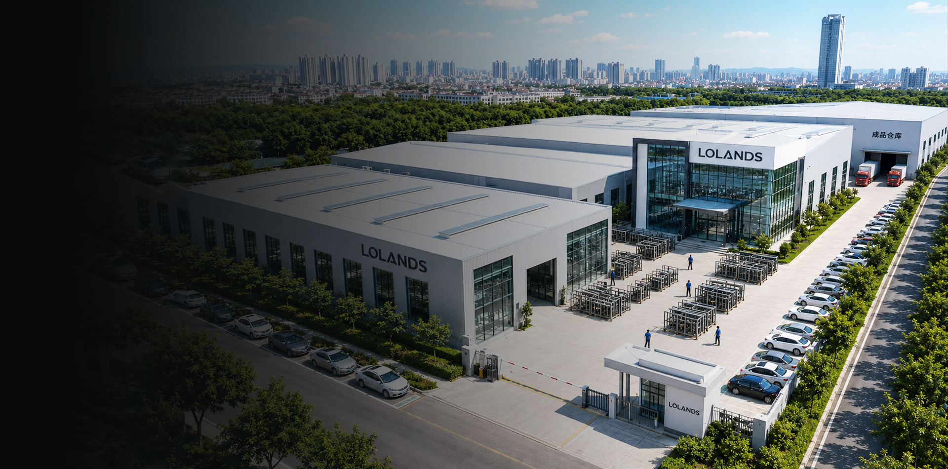 Vexis Windows production base and headquarters in Foshan, Guangdong, China