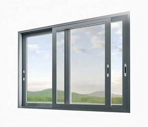 Custom Aluminum Sliding Windows Double Glazed Thermal Break