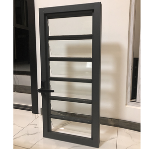CE AS2047 Aluminum Glass Louver Window Adjustable Jalousie Window With Fly Screen For Villa